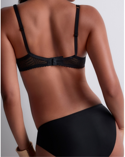 Soutien-gorge emboitant foulard Aubade Vibes (Noir)