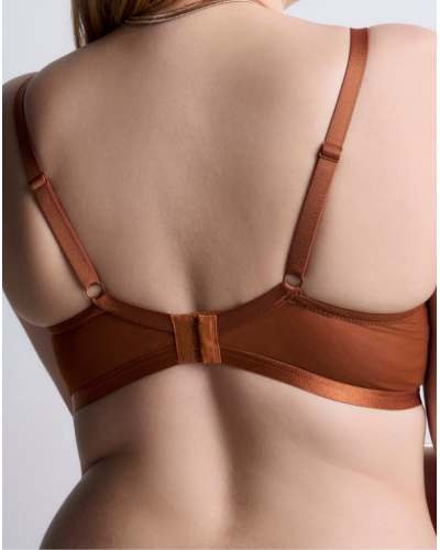 Soutien-gorge triangle avec armatures Aubade Rules of Attraction (Golden Shadow)
