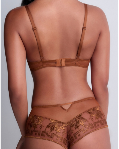 Soutien-gorge plunge coque Aubade Rules of Attraction (Golden Shadow)