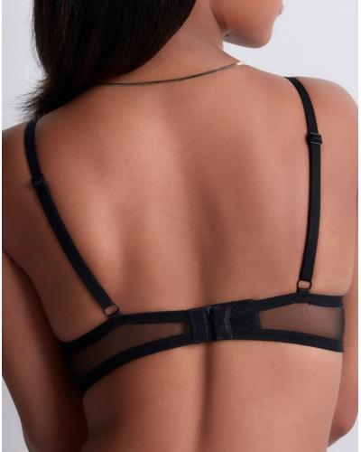 Soutien-gorge triangle Aubade Sheer Emotion (Noir)