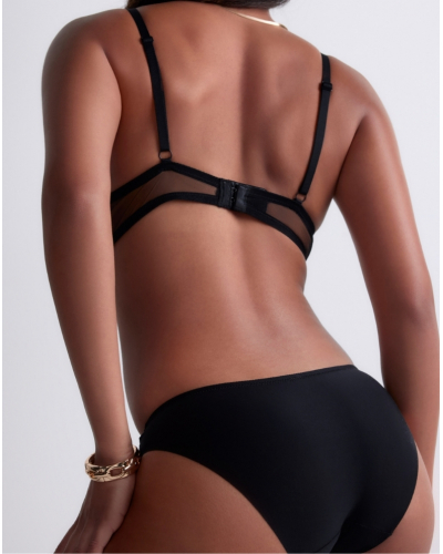 Brazilian briefs Aubade Sheer Emotion (Black)