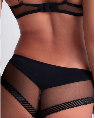 Shorty Aubade Sheer Emotion (Black)