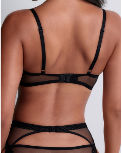 Soutien-gorge corbeille armatures Aubade Sheer Emotion (Noir)