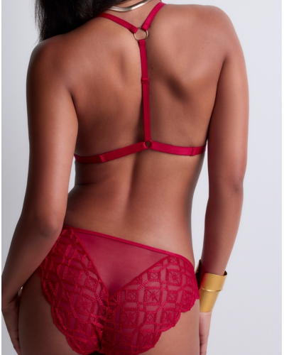 Soutien-gorge triangle Aubade Sense of Illusion (Red Berry)
