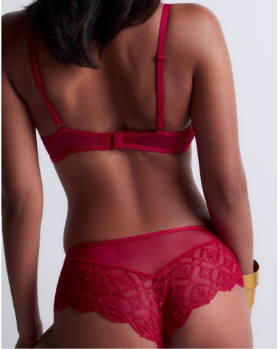 Shorty Aubade Sense of Illusion (Red Berry)