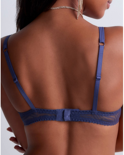 Underwired demi bra Aubade Vibes (Denim)