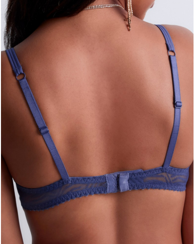 Plunge padded bra Aubade Vibes (Denim)