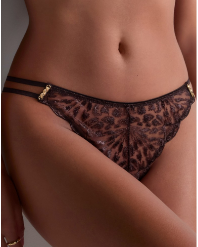 Tanga Aubade Crazy In Love (Satin Brown)