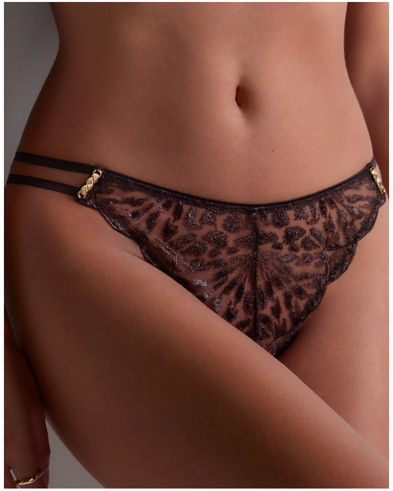 Tanga Aubade Crazy In Love (Satin Brown)