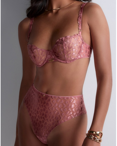 Sujetador corbeille con aros Aubade Crazy In Love (Warm Pink)