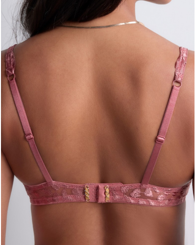 Sujetador corbeille con aros Aubade Crazy In Love (Warm Pink)