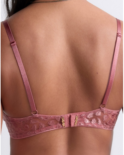 Soutien-gorge triangle mono-armature Aubade Crazy In Love (Warm Pink)