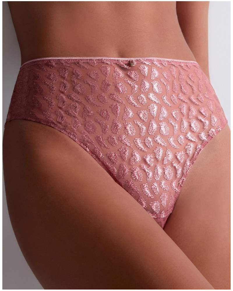 Culotte taille haute Aubade Crazy In Love (Warm Pink)