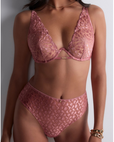 Braguitas de cintura alta Aubade Crazy In Love (Warm Pink)