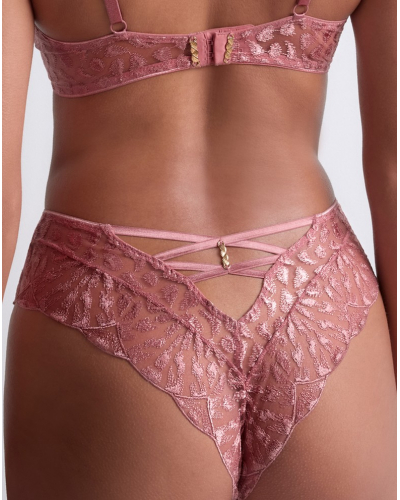 Culotte taille haute Aubade Crazy In Love (Warm Pink)