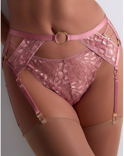 Suspender belt Aubade Crazy In Love (Warm Pink)