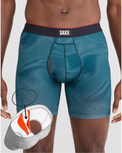 Boxer à braguette Saxx Multi-sport Mesh (Camouflage Platine)