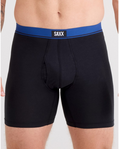 Set of 3 boxers Saxx Essential Coton (Rouge/Marine/Turbulence)