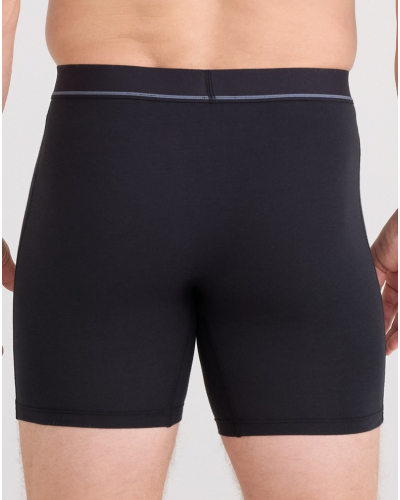 Set of 3 boxers à braguette Saxx Essential Coton (Black)