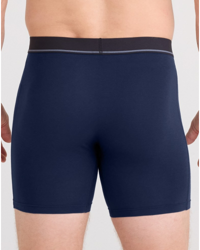 Paquete de 3 boxers Saxx Essential Coton (Noir/Gris/Marine)