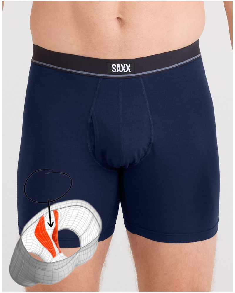 Boxer à bragette Saxx Essential Coton (Maritime)