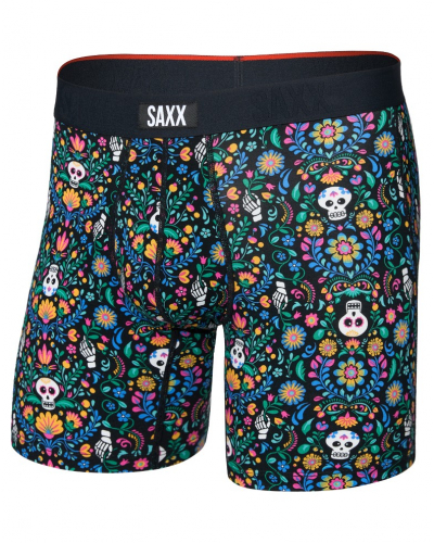 Bóxer con bragueta Saxx Vibe Xtra (Skull Garden Multi)