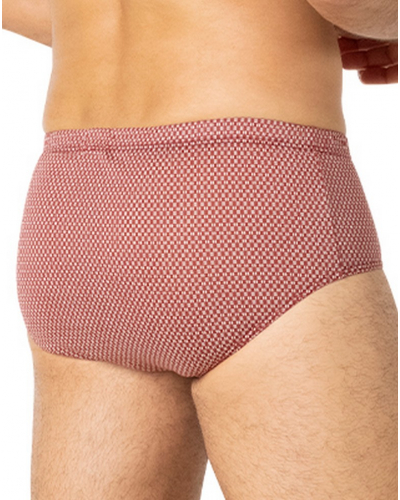 Slip taille haute 100% Coton Eminence Motifs (Imprimé)