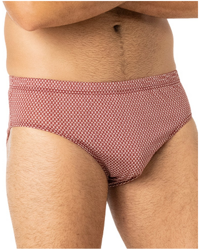 Low waist brief 100% Cotton Eminence Motifs (Imprimé)