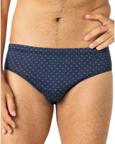 Calzoncillo cintura baja 100% Algodón Eminence Motifs (Motifs Marine)