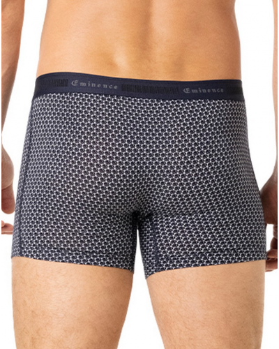 Bóxer algodón stretch Eminence Tailor (Imprimé Marine)