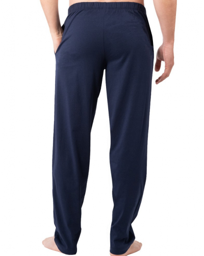 Pyjama long 100% Coton Eminence Business (Bordeaux/Marine)