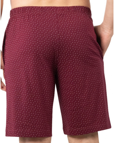 Short pyjamas 100% Cotton Eminence Business (Marine/Bordeaux)