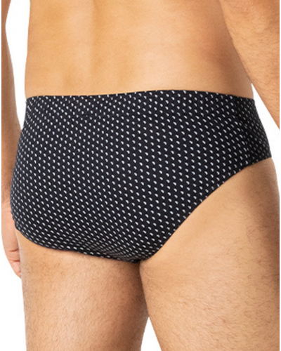 Paquete de 3 calzoncillos 100% Algodón Eminence Trio Fantaisie (Imprimé Gris & Noir)