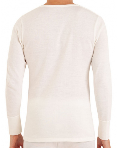 Long-sleeved warm vest Eminence (White)