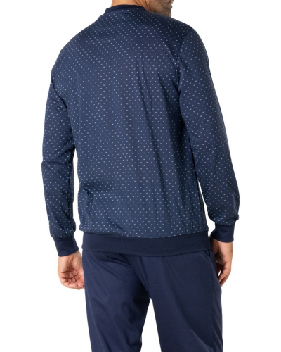 Pijama largo Jersey 100% Algodón Eminence Mercerise (Marine)