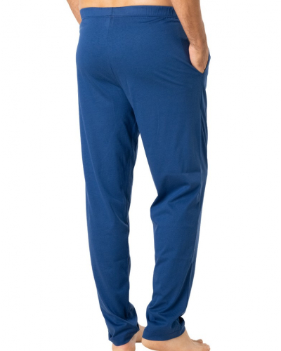 Pyjama long en Jersey 100% Coton Eminence Mercerise (Marine)