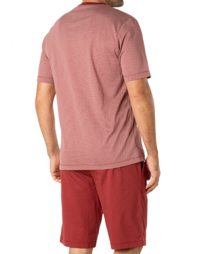 Pijama corto Jersey 100% Algodón Eminence Mercerise (Rouille)