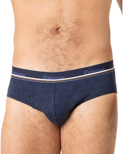 Paquete de 2 briefs algodón stretch Eminence Club (Marine)