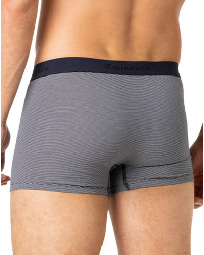 Pack of 2 boxers cotton Eminence Daily Made in France (Marinière/Rouille)