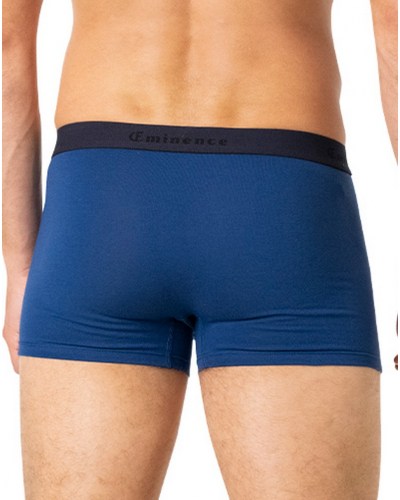 Pack of 2 boxers cotton Eminence Daily Made in France (Marine/Bleu)
