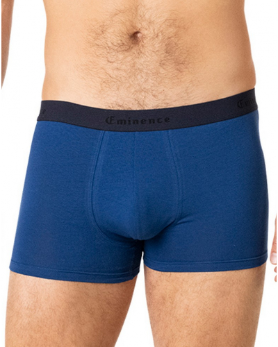 Lot de 2 boxers coton Eminence Daily Fait en France (Marine/Bleu)