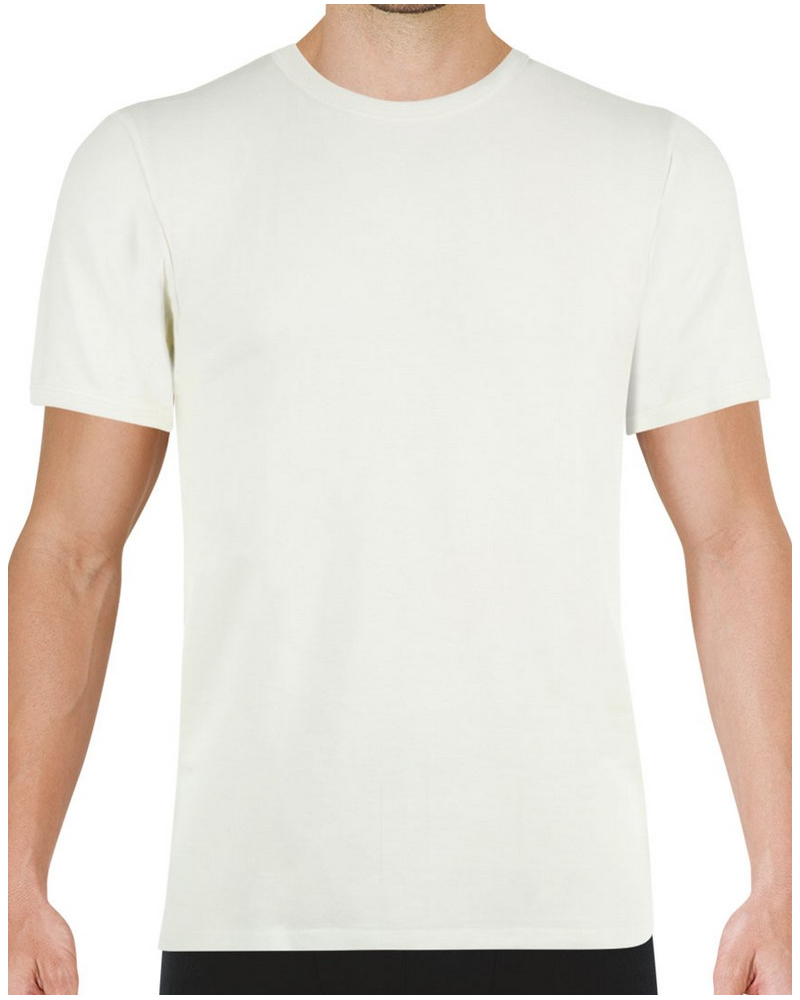 T shirt Col Rond Manches courtes Eminence (White)