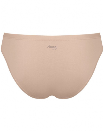 Paquete de 3 calzoncillos mini en algodòn orgánico GO Daily Cotton Sloggi (New Beige)