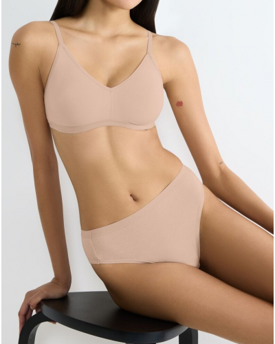 Slip tai en coton bio Sloggi Go Daily Cotton (New Beige)