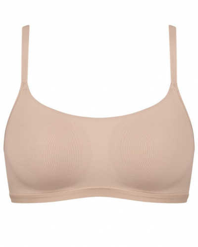 Brassière top en coton bio Sloggi Go Daily Cotton (New Beige)