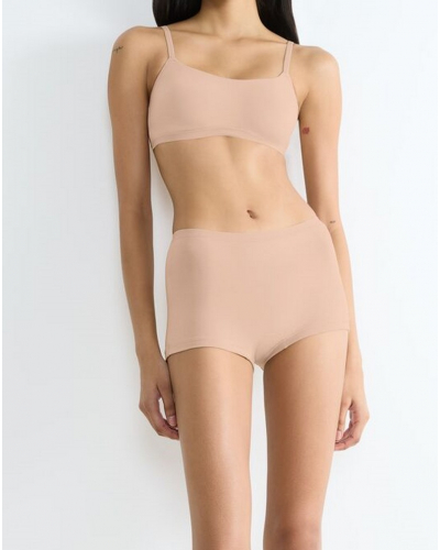 Brassière top en coton bio Sloggi Go Daily Cotton (New Beige)