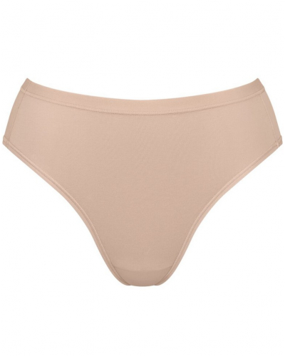 Lot de 3 slips tai en coton bio Sloggi Go Daily Cotton (New Beige)