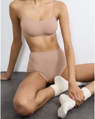 Pack of 3 high waist briefs cotton bio Sloggi Go Daily Cotton (New Beige)