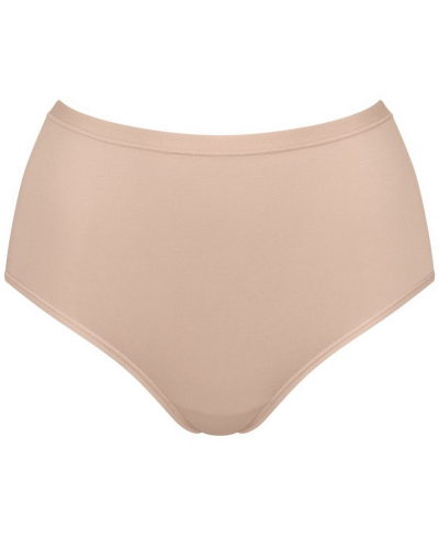Slip taille haute en coton bio Sloggi Go Daily Cotton (New Beige)