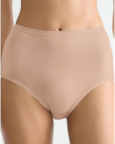 Slip taille haute en coton bio Sloggi Go Daily Cotton (New Beige)